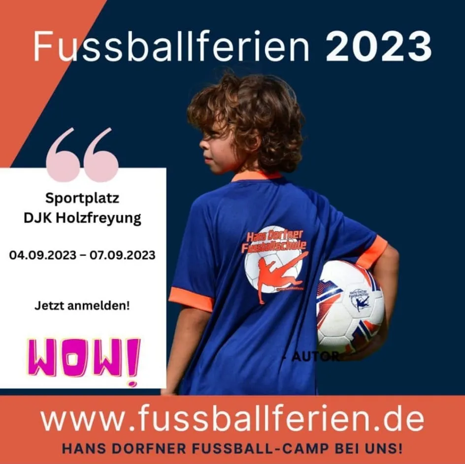 Kinder beim Fußballcamp