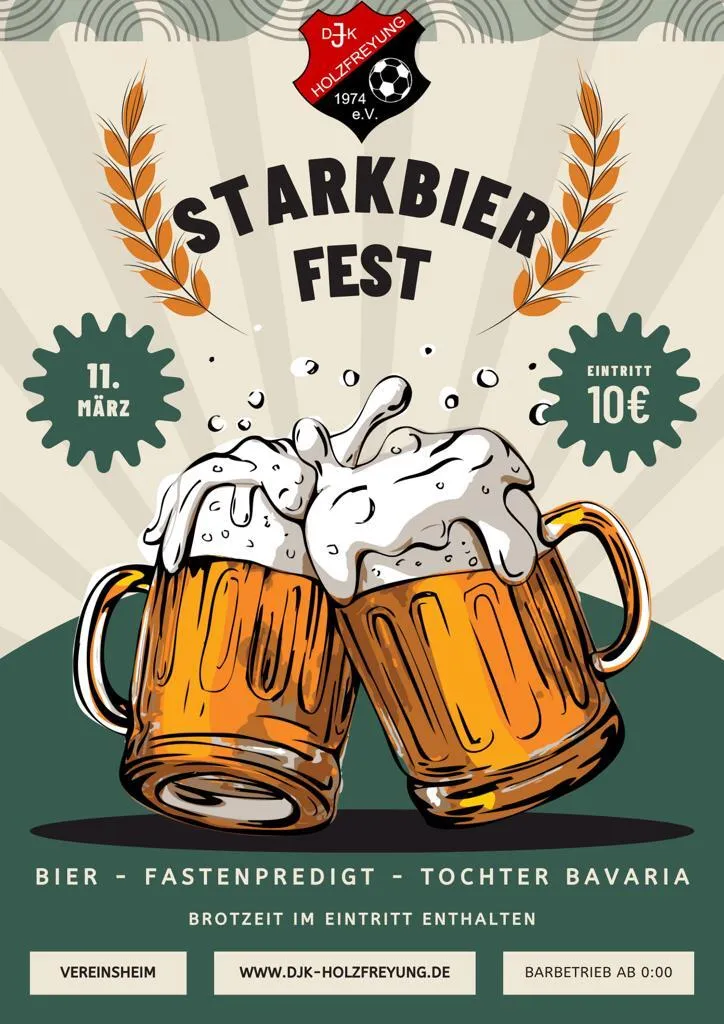 Plakat Starkbierfest 2023